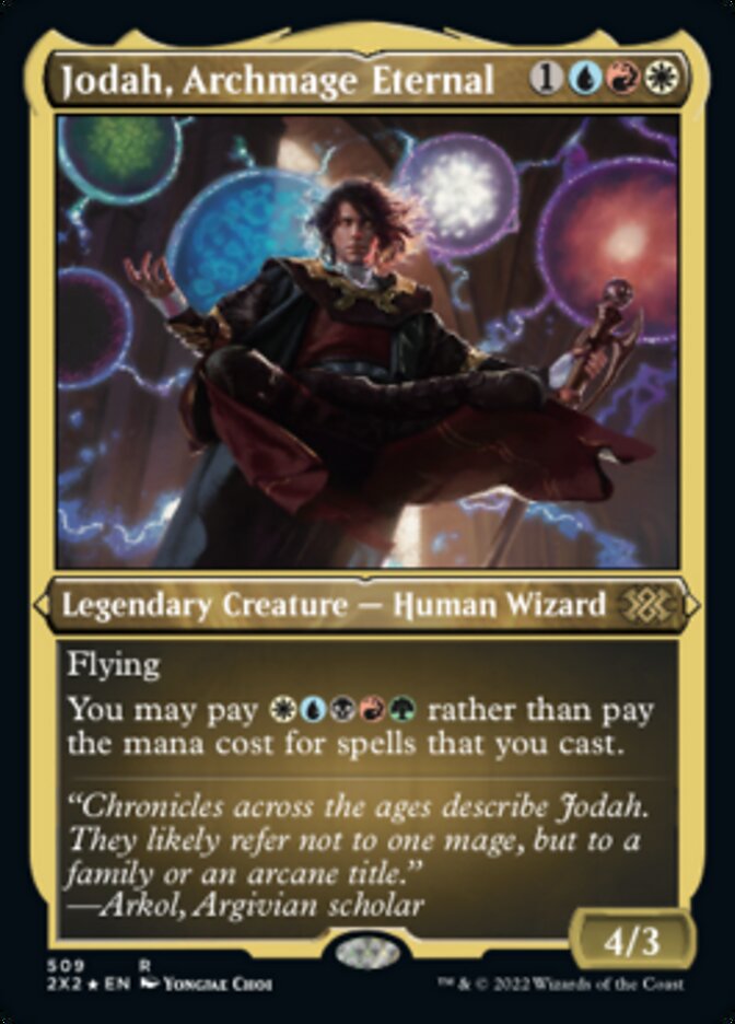 Jodah, Archmage Eternal (Foil Etched) [Double Masters 2022] | RetroPlay Games