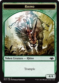 Rhino (013) // Spirit (016) Double-Sided Token [Modern Horizons Tokens] | RetroPlay Games