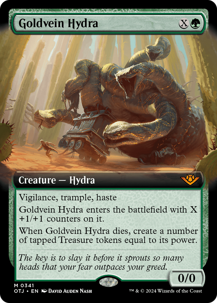 Goldvein Hydra (Extended Art) [Outlaws of Thunder Junction] | RetroPlay Games