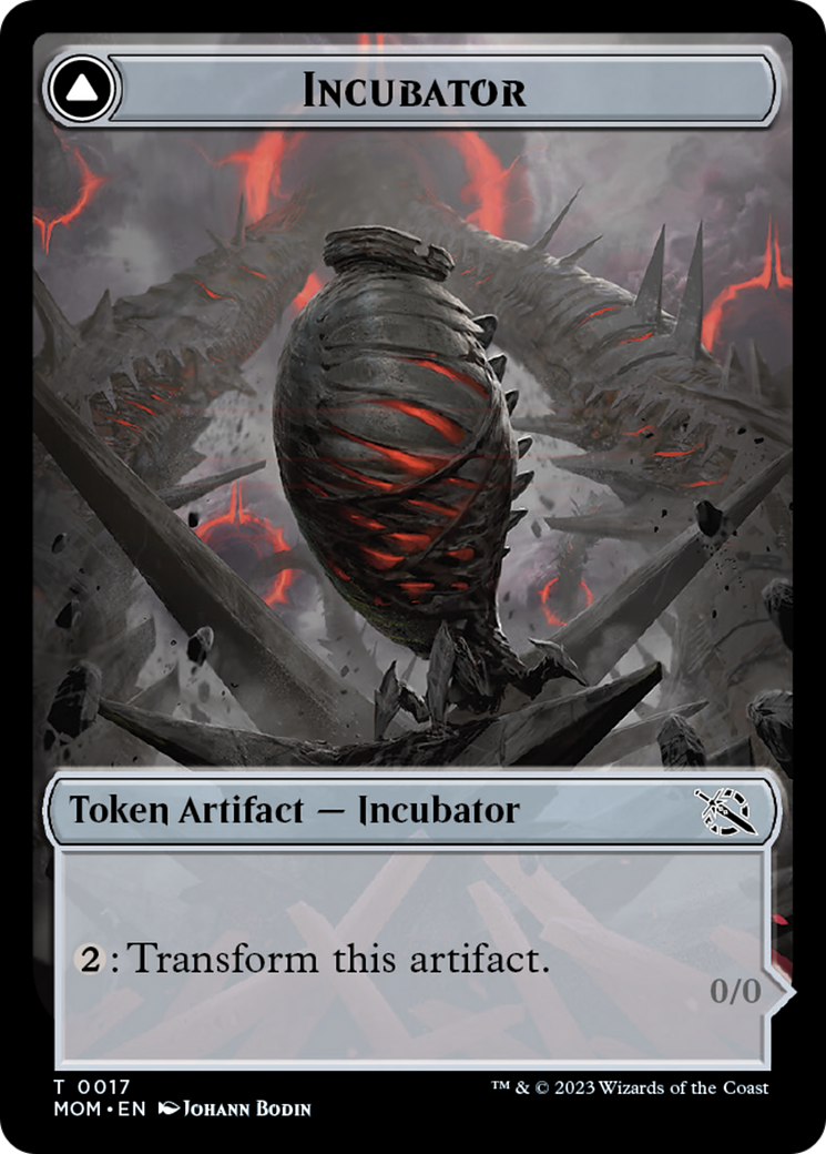 Incubator // Phyrexian (17) Double-Sided Token [March of the Machine Tokens] | RetroPlay Games