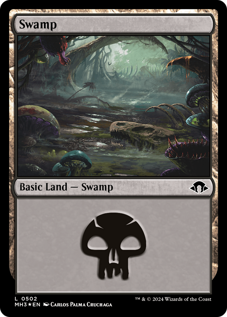 Swamp (0502) (Ripple Foil) [Modern Horizons 3] | RetroPlay Games