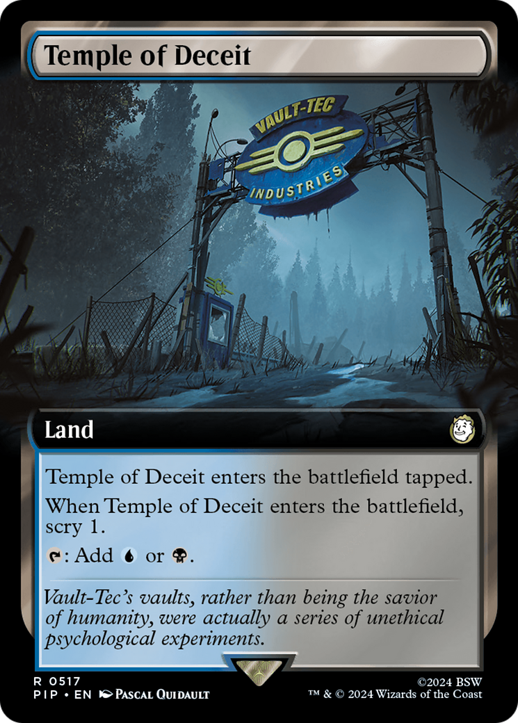 Temple of Deceit (Extended Art) [Fallout] | RetroPlay Games