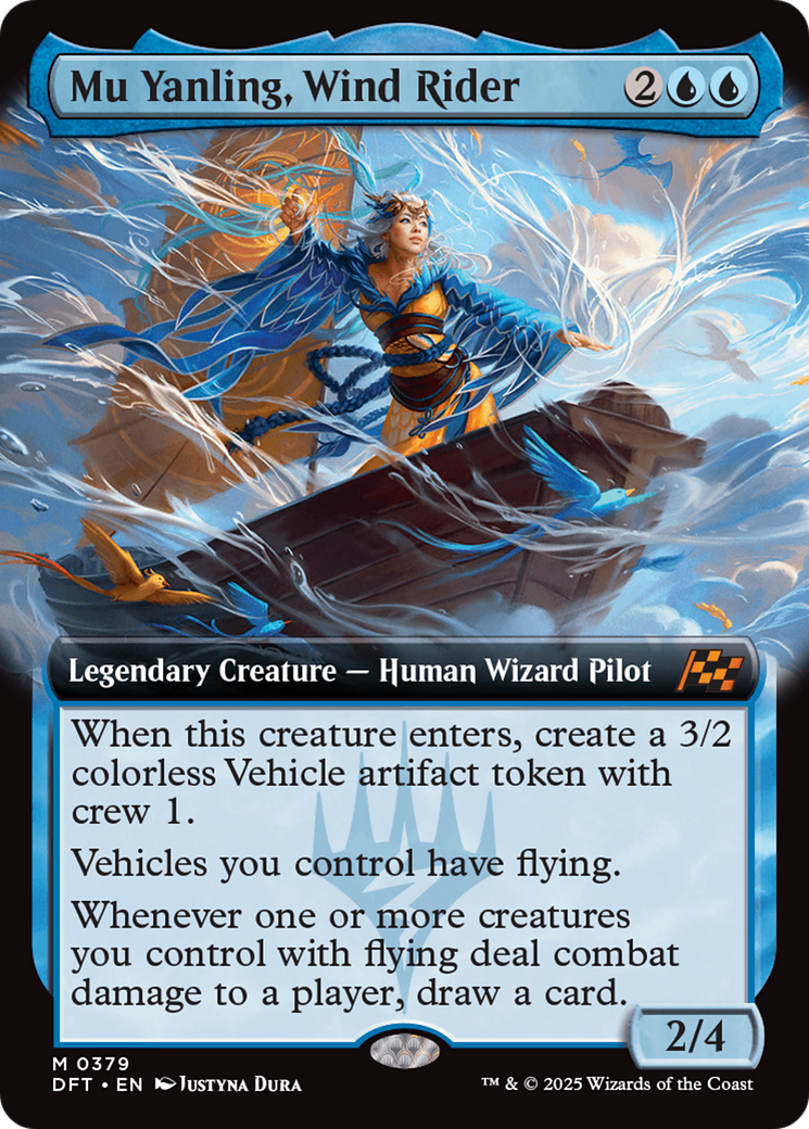 Mu Yanling, Wind Rider (Extended Art) [Aetherdrift] | RetroPlay Games