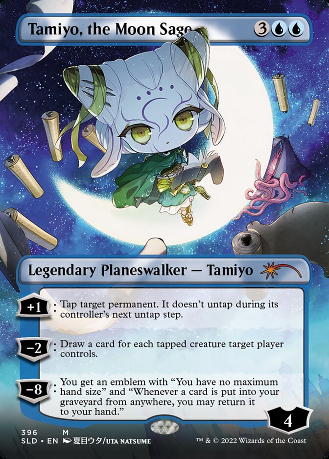 Tamiyo, the Moon Sage (Borderless) [Secret Lair Drop Series] | RetroPlay Games