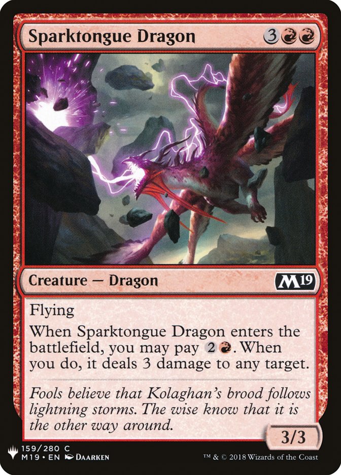 Sparktongue Dragon [Mystery Booster] | RetroPlay Games