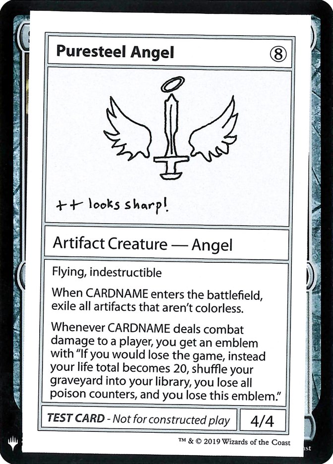 Puresteel Angel [Mystery Booster Playtest Cards] | RetroPlay Games