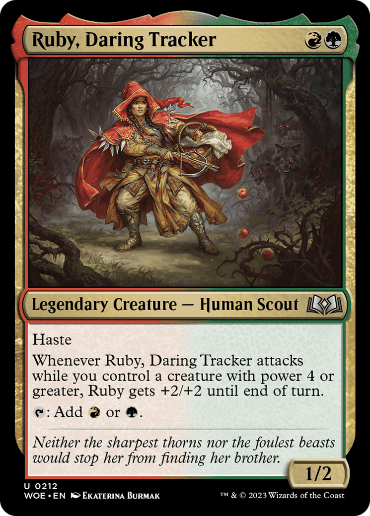 Ruby, Daring Tracker [Wilds of Eldraine] | RetroPlay Games