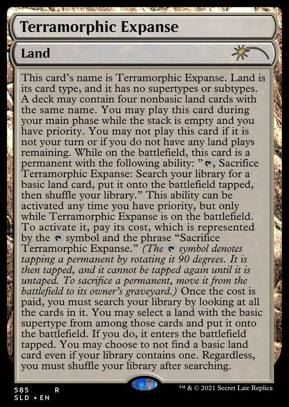 Terramorphic Expanse (Full Text) [Secret Lair Drop Promos] | RetroPlay Games