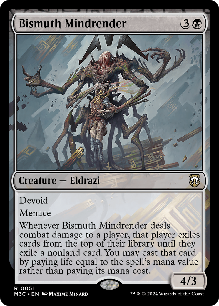 Bismuth Mindrender (Ripple Foil) [Modern Horizons 3 Commander] | RetroPlay Games