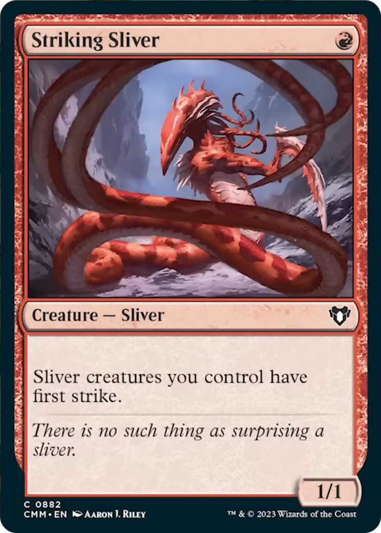 Striking Sliver [Commander Masters] | RetroPlay Games