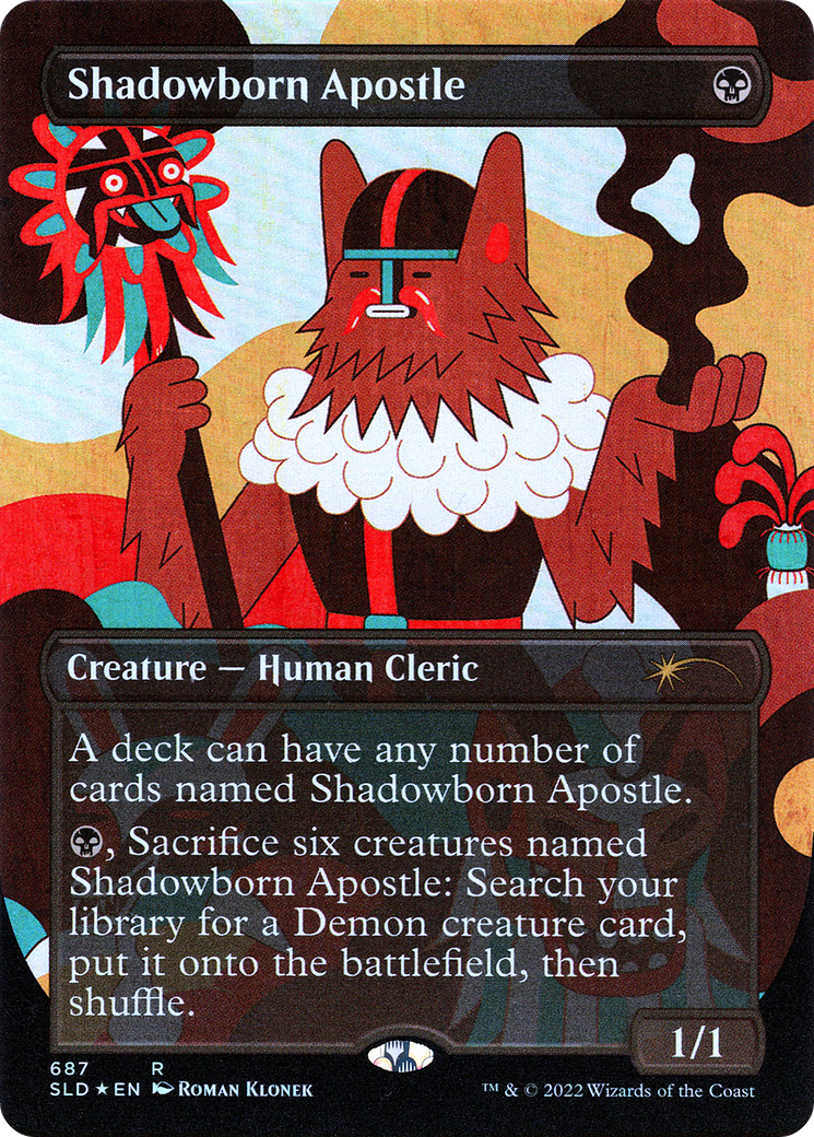 Shadowborn Apostle (687) (Borderless) [Secret Lair Drop Promos] | RetroPlay Games