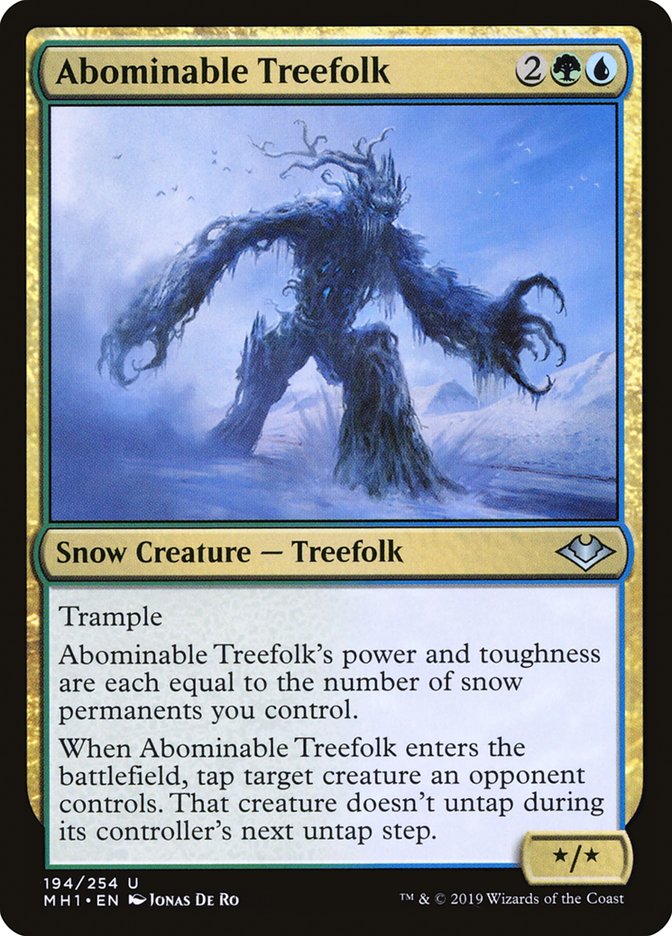 Abominable Treefolk [Modern Horizons] | RetroPlay Games