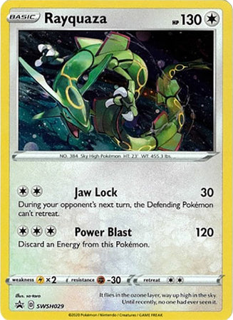 Rayquaza (SWSH029) [Sword & Shield: Black Star Promos] | RetroPlay Games