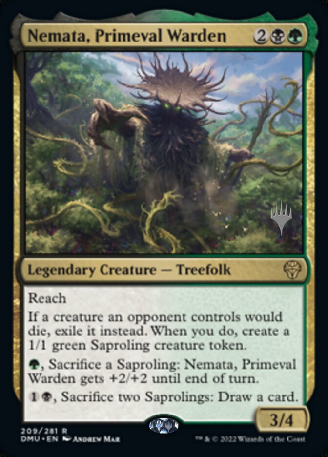 Nemata, Primeval Warden (Promo Pack) [Dominaria United Promos] | RetroPlay Games