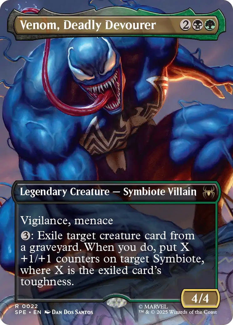 Venom, Deadly Devourer (Borderless) [Marvel's Spider-Man: Eternal-Legal] | RetroPlay Games