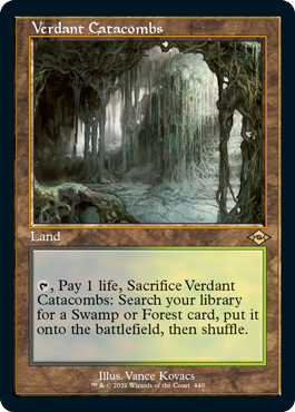 Verdant Catacombs (Retro Foil Etched) [Modern Horizons 2] | RetroPlay Games