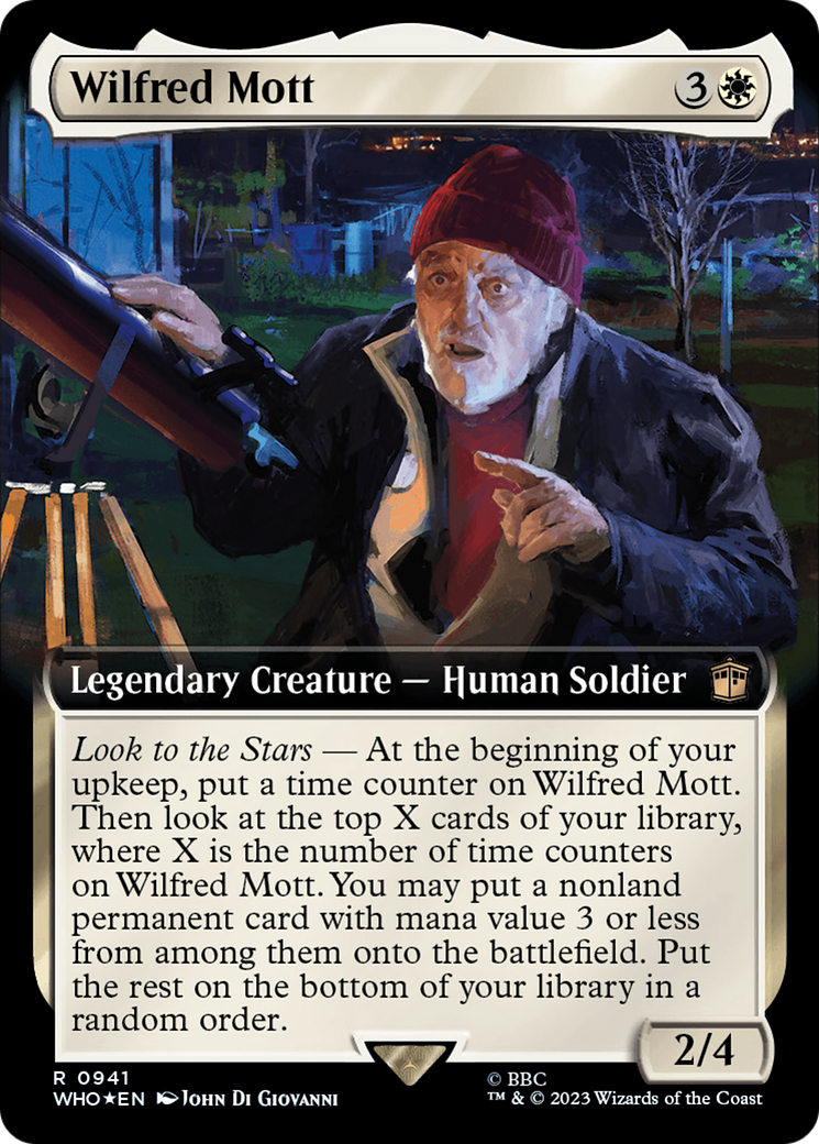 Wilfred Mott (Extended Art) (Surge Foil) [Doctor Who] | RetroPlay Games