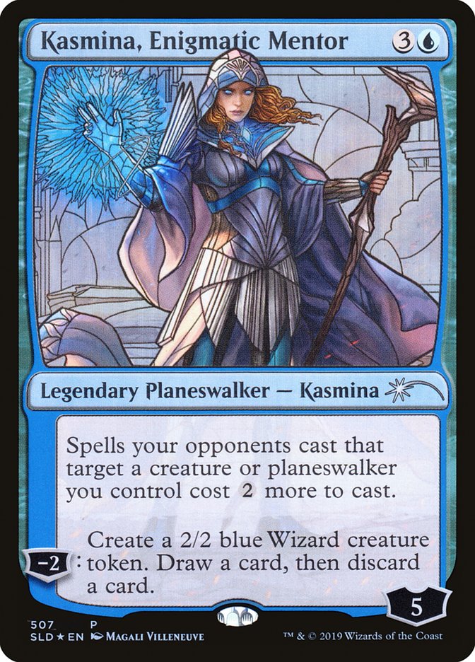 Kasmina, Enigmatic Mentor (Stained Glass) [Secret Lair Drop Promos] | RetroPlay Games