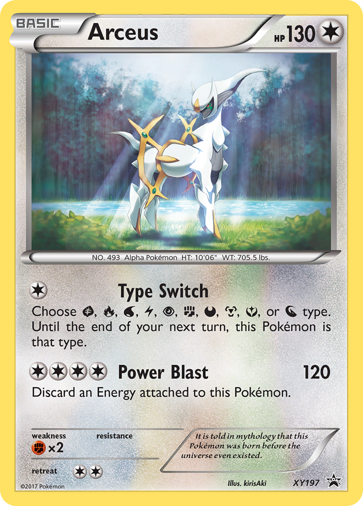 Arceus (XY197) [XY: Black Star Promos] | RetroPlay Games