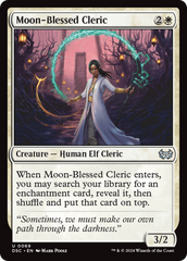 Moon-Blessed Cleric [Duskmourn: House of Horror Commander] | RetroPlay Games