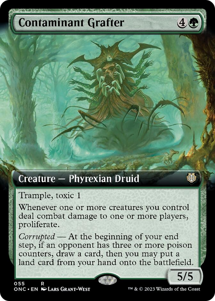 Contaminant Grafter (Extended Art) [Phyrexia: All Will Be One Commander] | RetroPlay Games