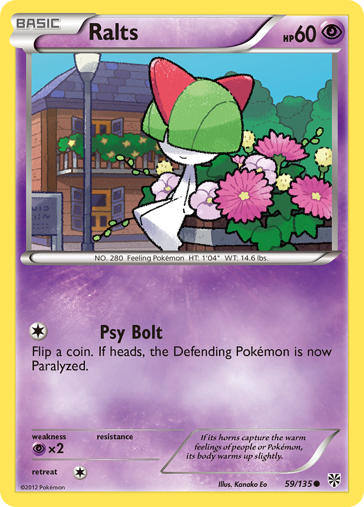 Ralts (59/135) [Black & White: Plasma Storm] | RetroPlay Games
