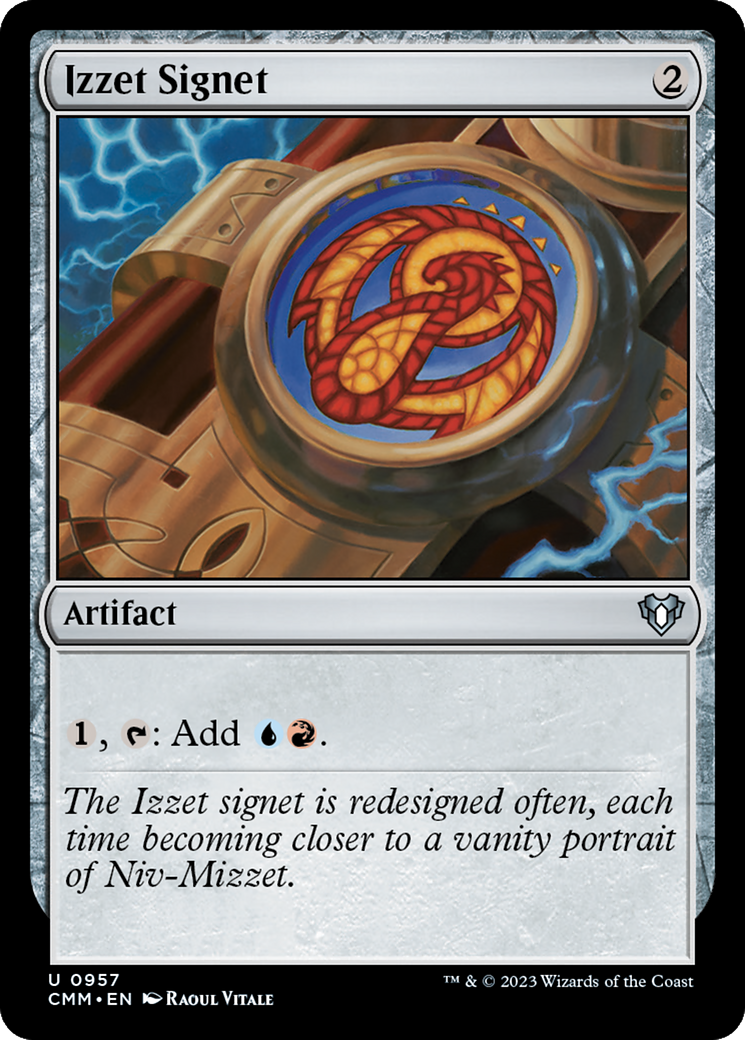 Izzet Signet [Commander Masters] | RetroPlay Games