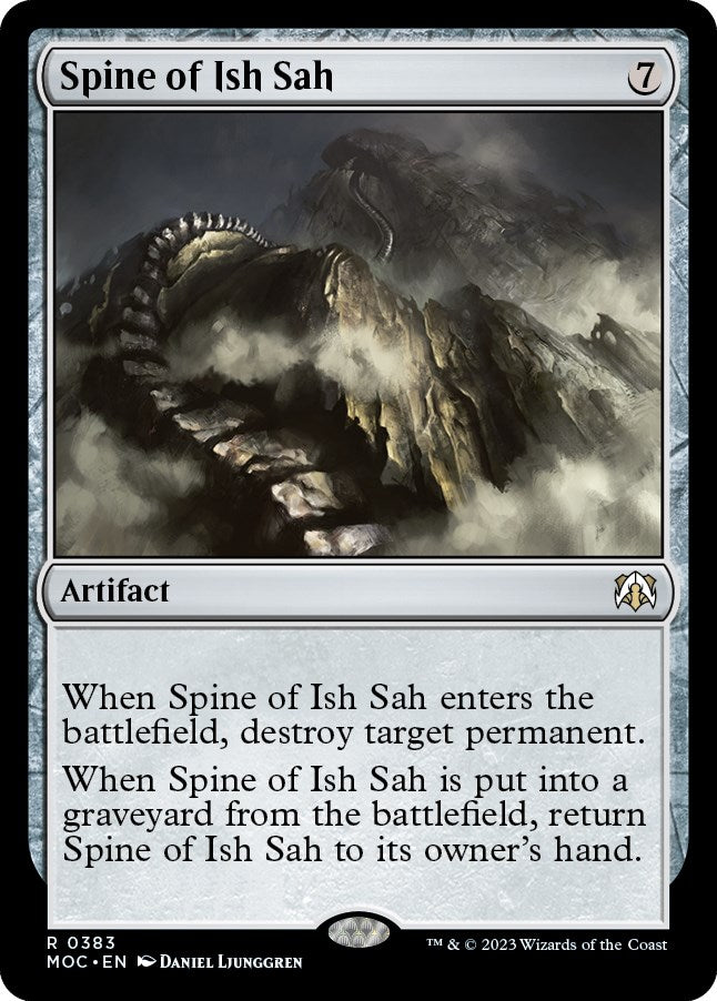 Spine of Ish Sah [March of the Machine Commander] | RetroPlay Games