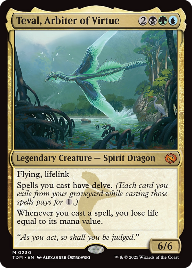 Teval, Arbiter of Virtue [Tarkir: Dragonstorm] | RetroPlay Games