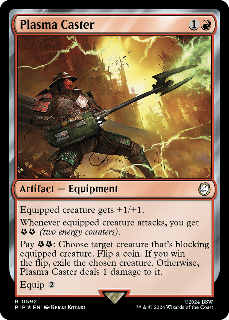 Plasma Caster (Surge Foil) [Fallout] | RetroPlay Games