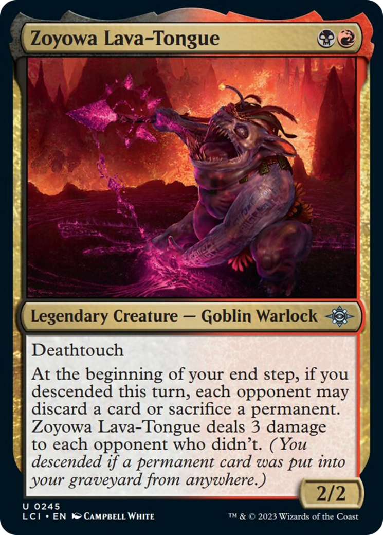 Zoyowa Lava-Tongue [The Lost Caverns of Ixalan] | RetroPlay Games