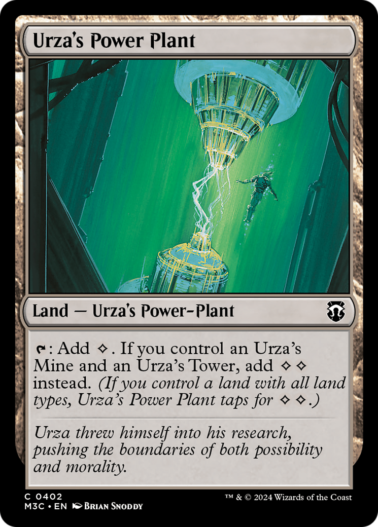 Urza's Power Plant (Ripple Foil) [Modern Horizons 3 Commander] | RetroPlay Games