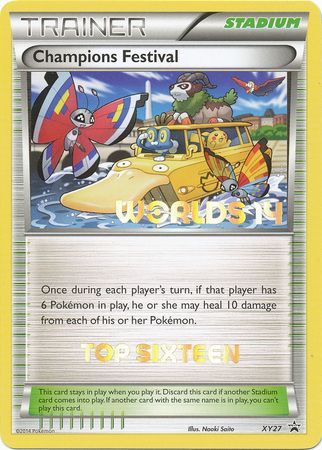 Champions Festival (XY27) (2014 Top Sixteen) [XY: Black Star Promos] | RetroPlay Games