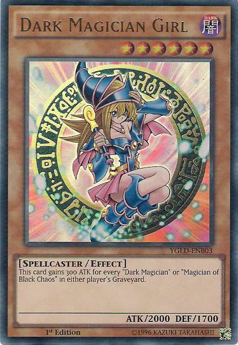 Dark Magician Girl [YGLD-ENB03] Ultra Rare | RetroPlay Games
