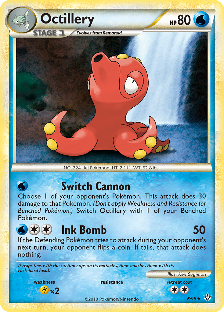 Octillery (6/95) [HeartGold & SoulSilver: Unleashed] | RetroPlay Games