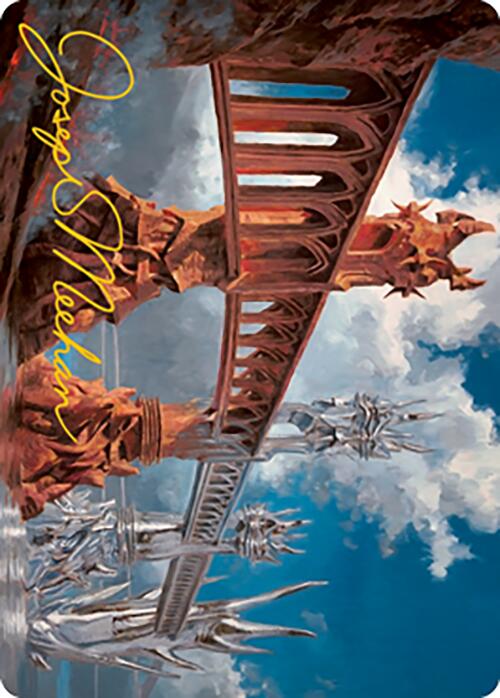 Silverbluff Bridge Art Card (Gold-Stamped Signature) [Modern Horizons 2 Art Series] | RetroPlay Games