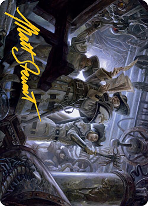 Search the Premises Art Card (Gold-Stamped Signature) [Modern Horizons 2 Art Series] | RetroPlay Games