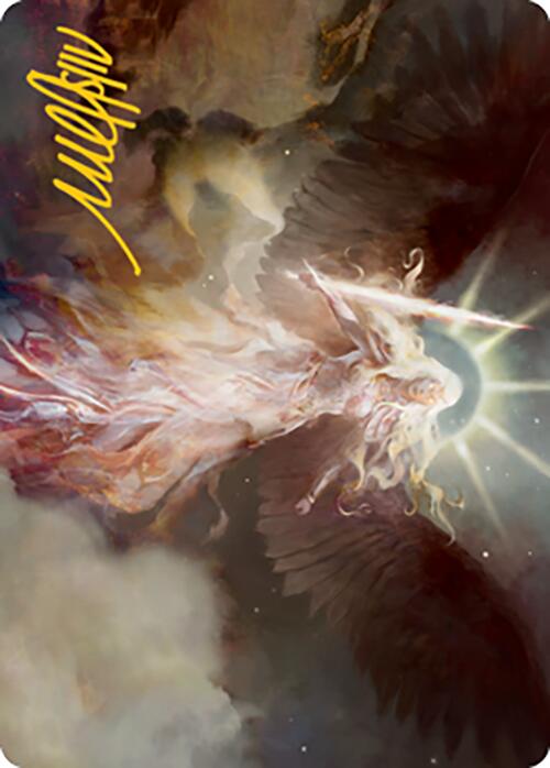 Serra's Emissary Art Card (Gold-Stamped Signature) [Modern Horizons 2 Art Series] | RetroPlay Games