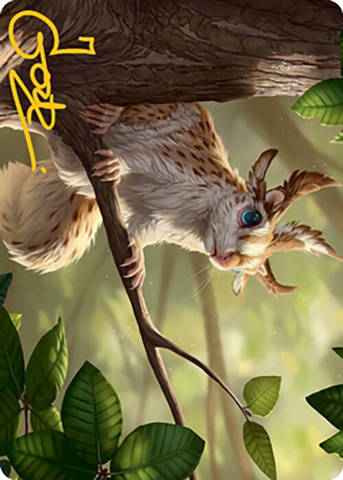 Squirrel Sovereign Art Card (Gold-Stamped Signature) [Modern Horizons 2 Art Series] | RetroPlay Games