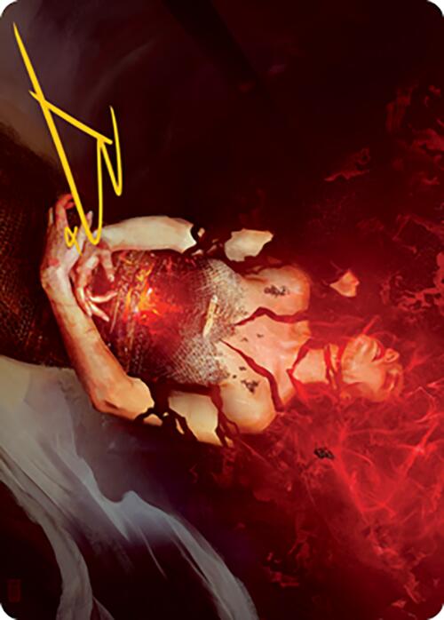 Flay Essence Art Card (Gold-Stamped Signature) [Modern Horizons 2 Art Series] | RetroPlay Games