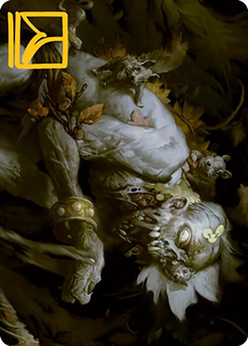 Nested Shambler Art Card (Gold-Stamped Signature) [Modern Horizons 2 Art Series] | RetroPlay Games