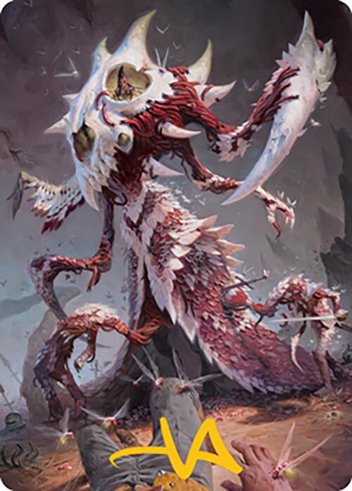 Grist, the Hunger Tide Art Card (56) (Gold-Stamped Signature) [Modern Horizons 2 Art Series] | RetroPlay Games