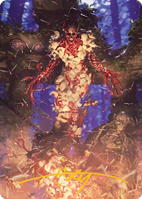 Grist, the Hunger Tide Art Card (55) (Gold-Stamped Signature) [Modern Horizons 2 Art Series] | RetroPlay Games