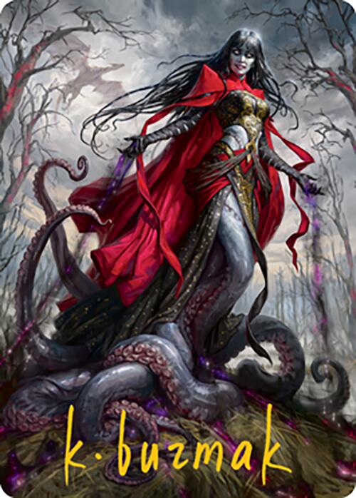 Geyadrone Dihada Art Card (54) (Gold-Stamped Signature) [Modern Horizons 2 Art Series] | RetroPlay Games