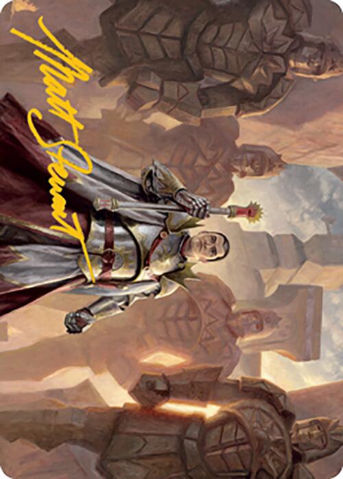 General Ferrous Rokiric Art Card (Gold-Stamped Signature) [Modern Horizons 2 Art Series] | RetroPlay Games