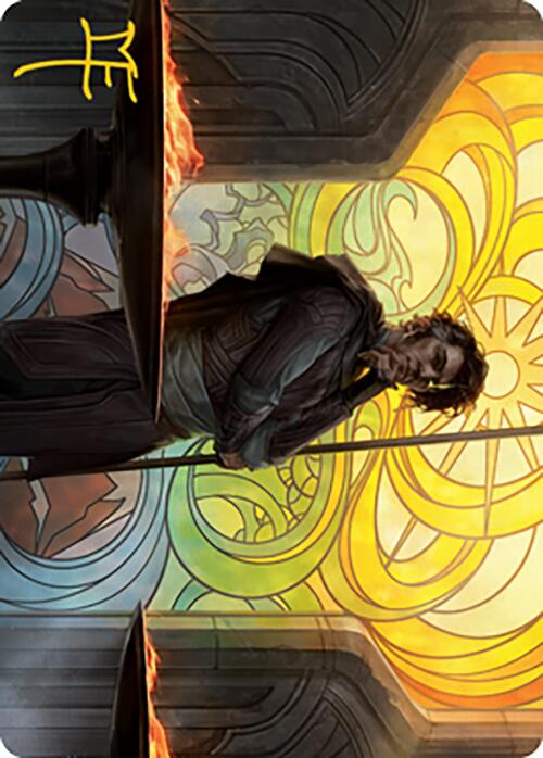 Garth One-Eye Art Card (Gold-Stamped Signature) [Modern Horizons 2 Art Series] | RetroPlay Games