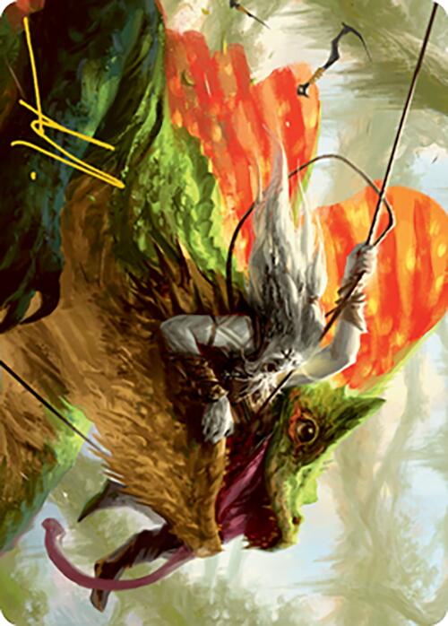Captured by Lagacs Art Card (Gold-Stamped Signature) [Modern Horizons 2 Art Series] | RetroPlay Games