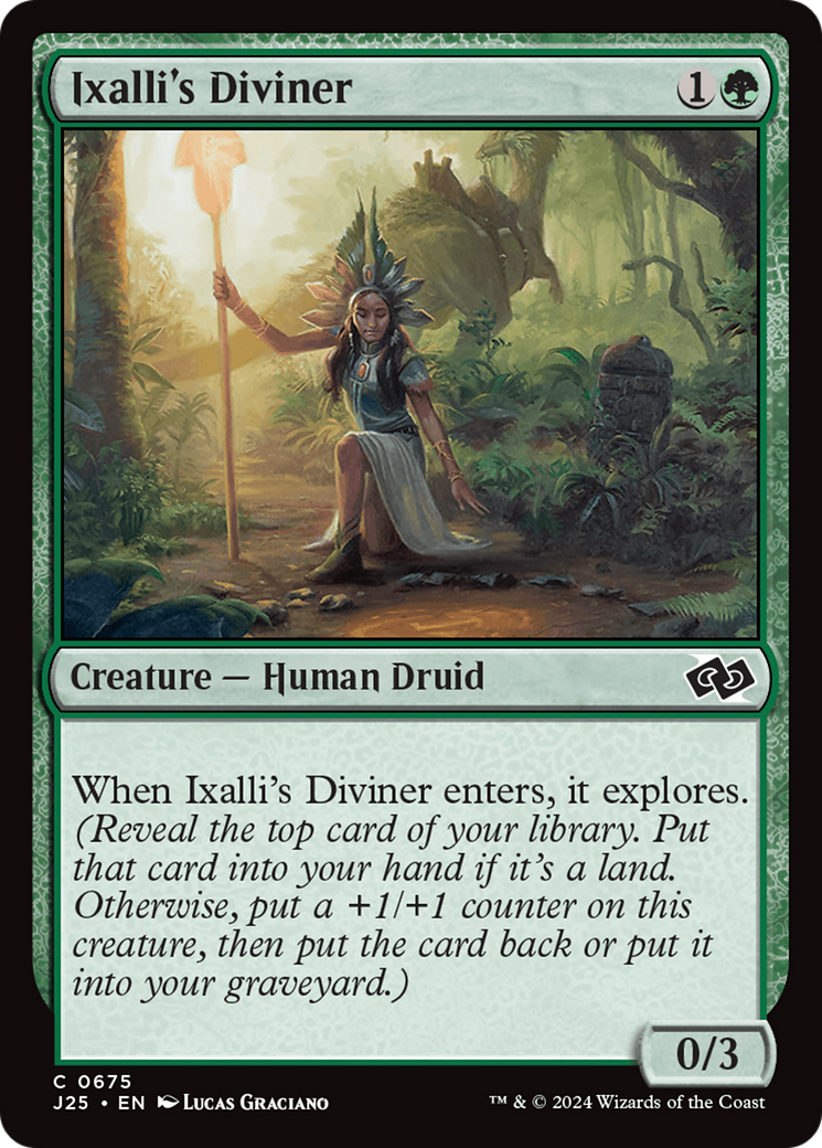 Ixalli's Diviner [Foundations Jumpstart] | RetroPlay Games