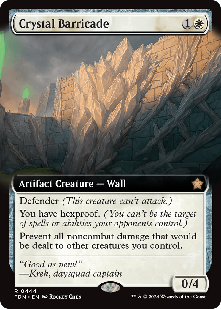 Crystal Barricade (Extended Art) [Foundations] | RetroPlay Games