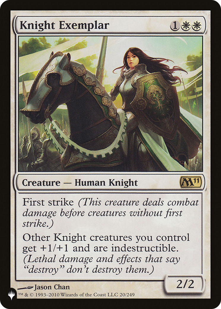 Knight Exemplar (Magic 2011) [The List] | RetroPlay Games